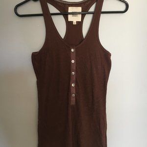 Brown Razorback Ruehl Tank, Size XS